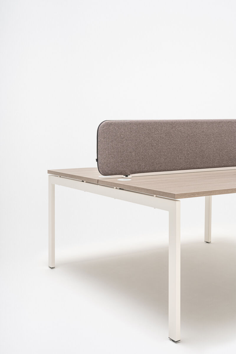 BENCH MDD OGI U GREY OAK METAL RAL9010 GAUCHE SONIC