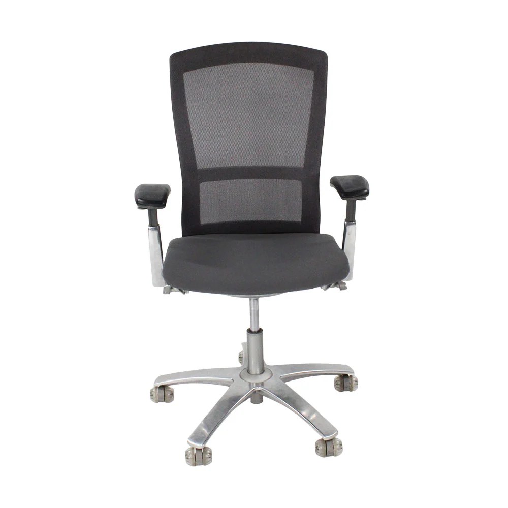 Siège Knoll Life occasion reconditionné Premium gris, vue de face