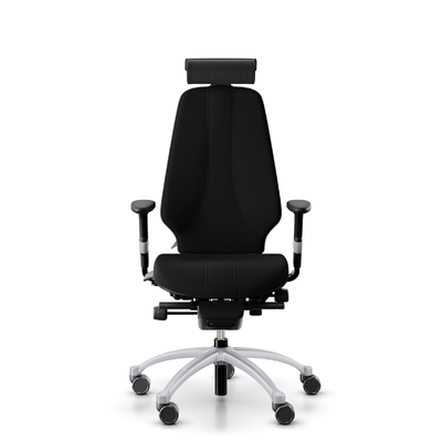 RH-Logic-400-toutes-options-pietment gris -tissu noir