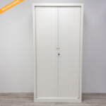 Armoire rideaux Haut blanche reconditionné