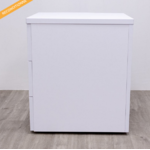 Caisson 3 tiroirs recontionné blanc coté
