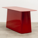 Table Metal Side Vitra L 70 rouge