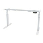 chassis bureau electrique Stand UP 2 blanc