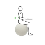 ballon-ergonomique-ball-blanc-posture