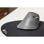 Vue Souris ergonomique Fastforward Pro posée sur un tapis de souris