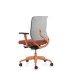 ECOCHAIR-Operative light orange et gris