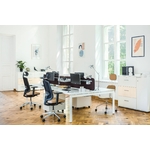 workstation-desk-ogi-mdd-15 WHITE PANEL RAL 9010