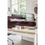 workstation-desk-mdd-2_1 OGI Q BENCH POLAR BIRCH RAL 9010 SCREEN SONIC OGI  PROFIL