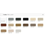 couleurs voile de fond MFC bois