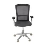 Siège Knoll Life occasion reconditionné Premium gris, vue de face