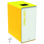 Poubelle CUBATRI JAUNE