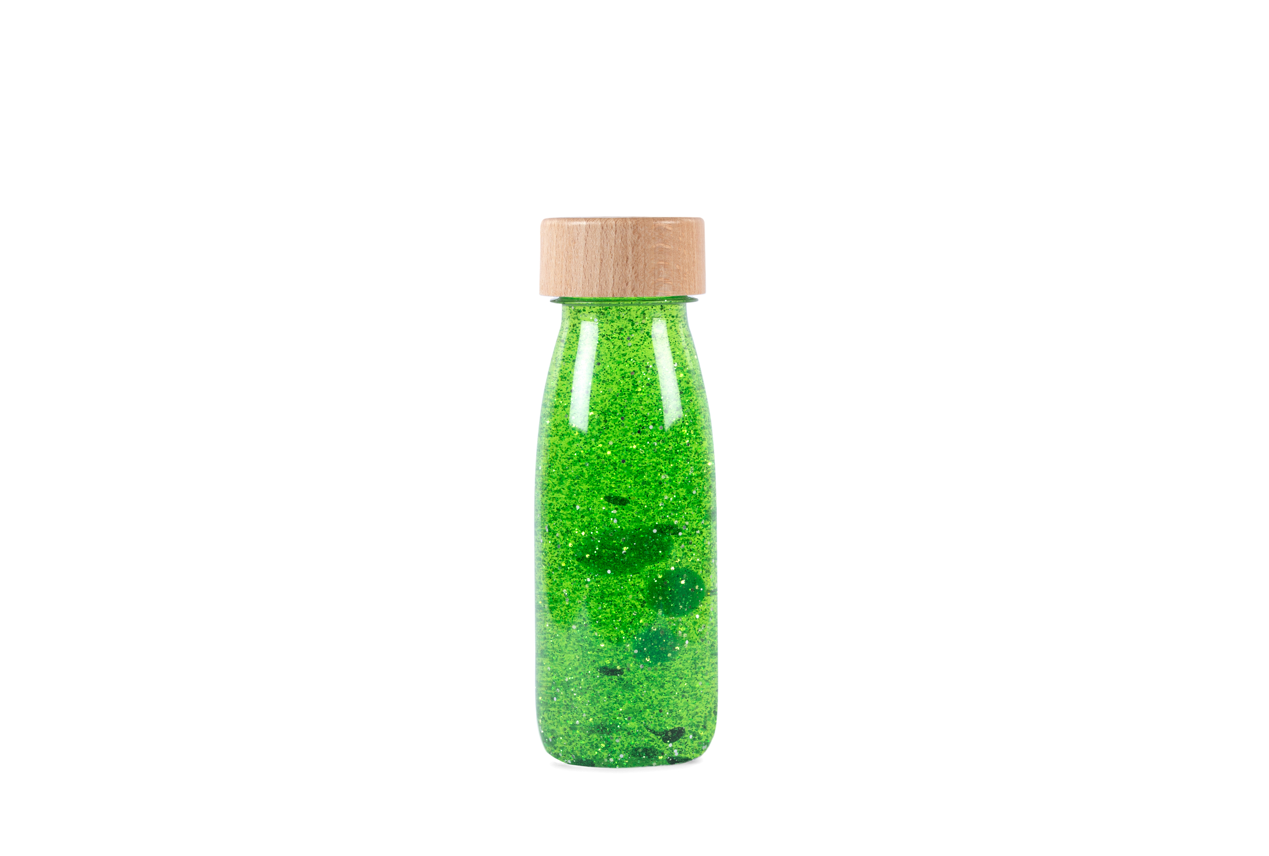 bouteille sensorielle vert