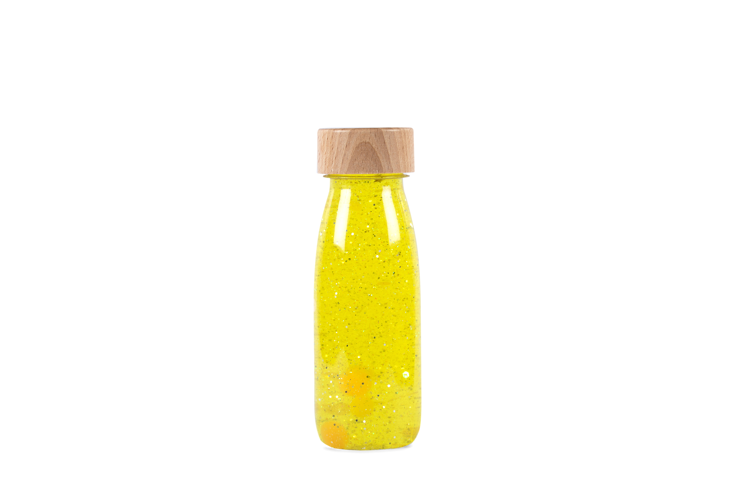 bouteille sensorielle jaune