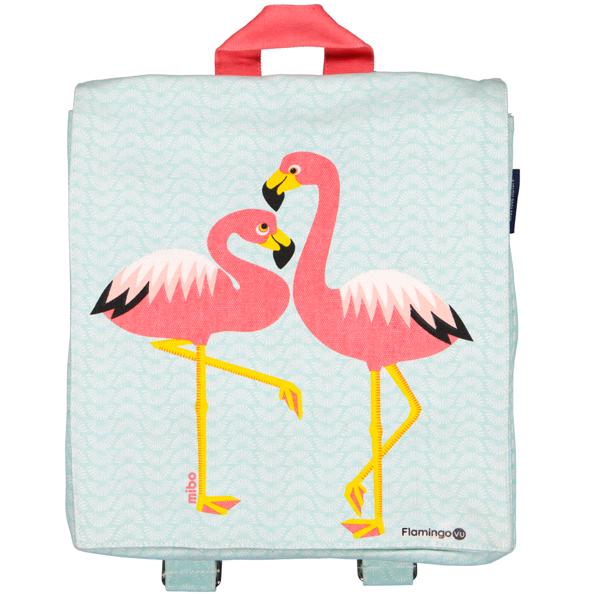 sac maternelle flamant rose
