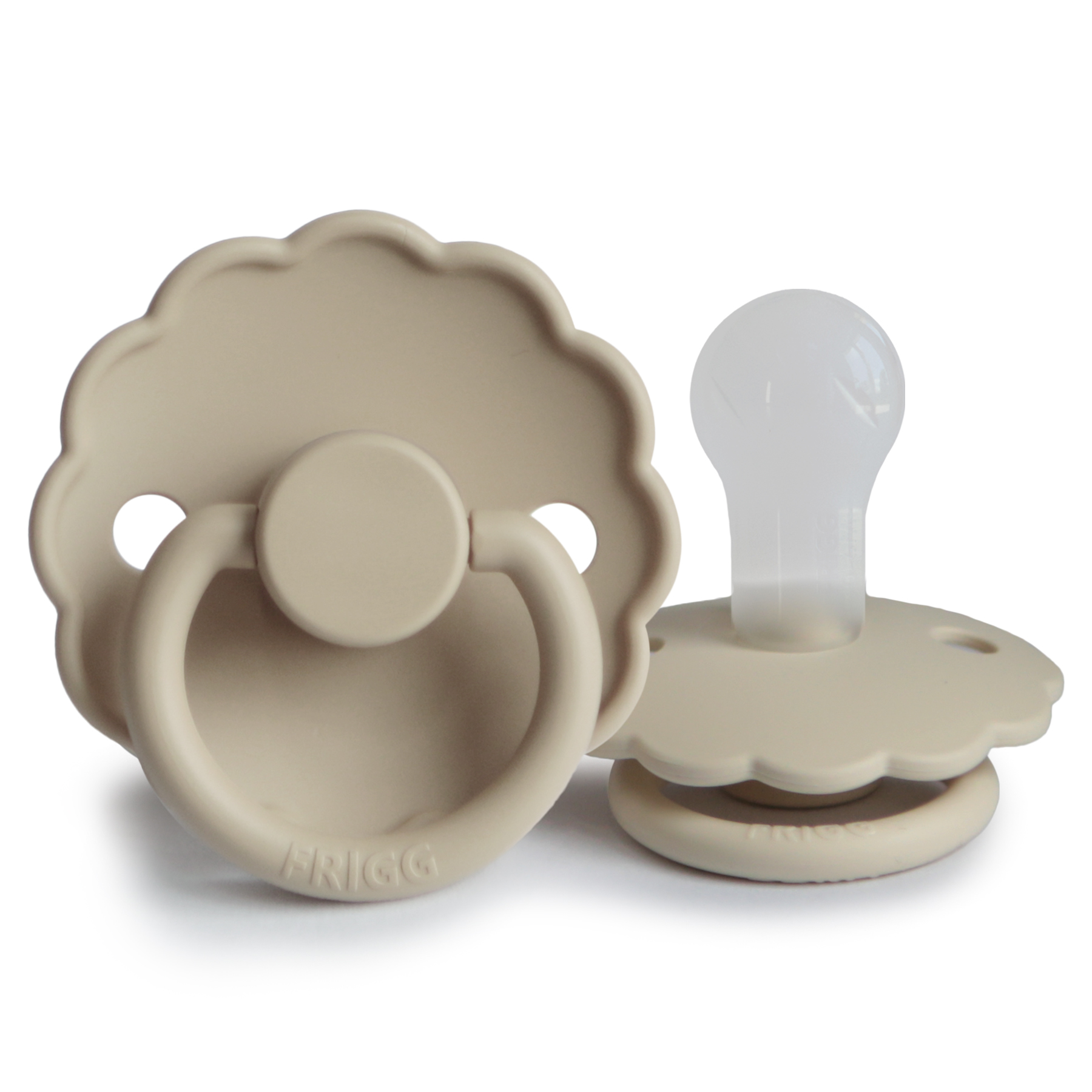 tétine silicone beige