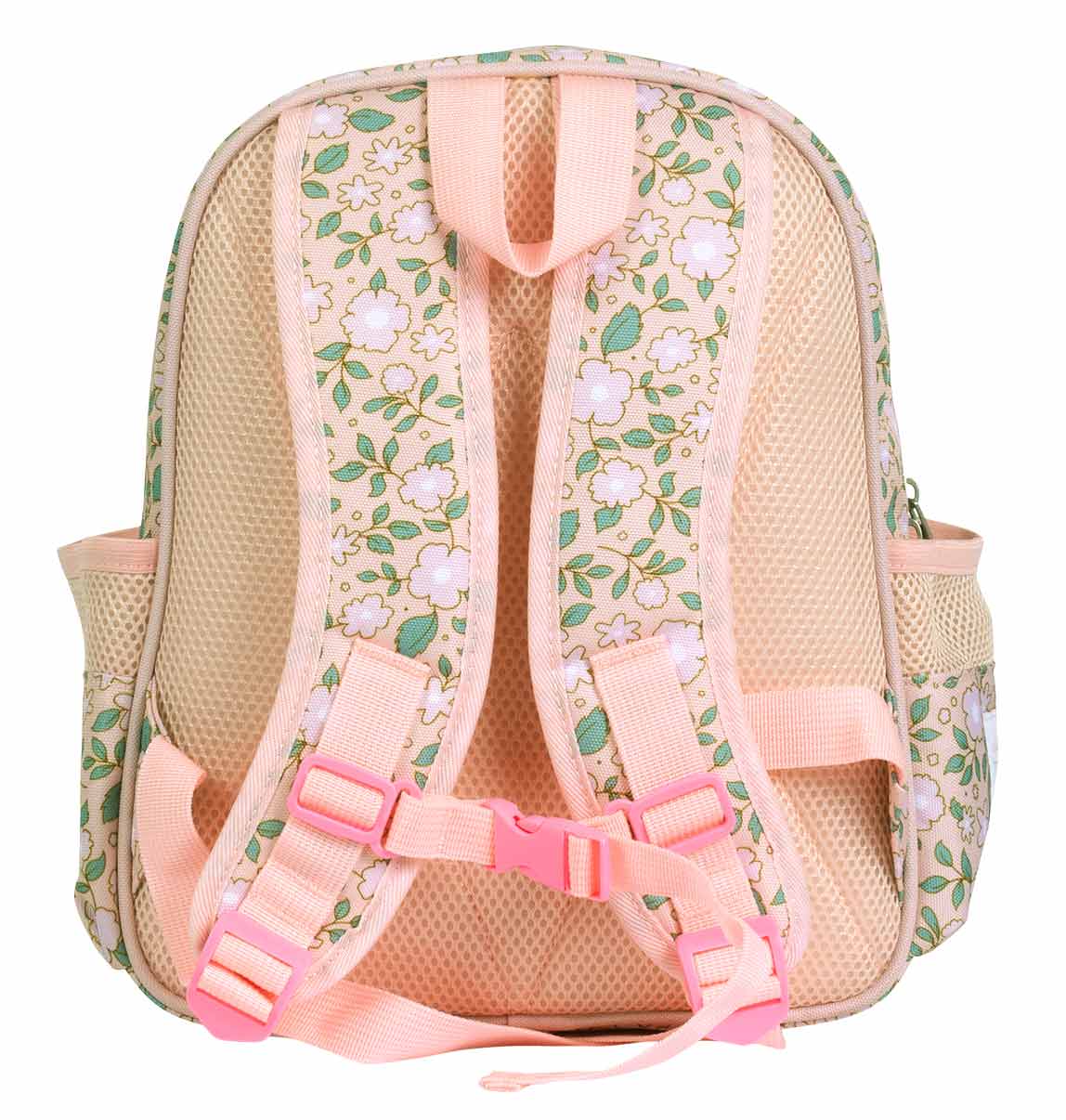 sac à dos fille fleurs rose