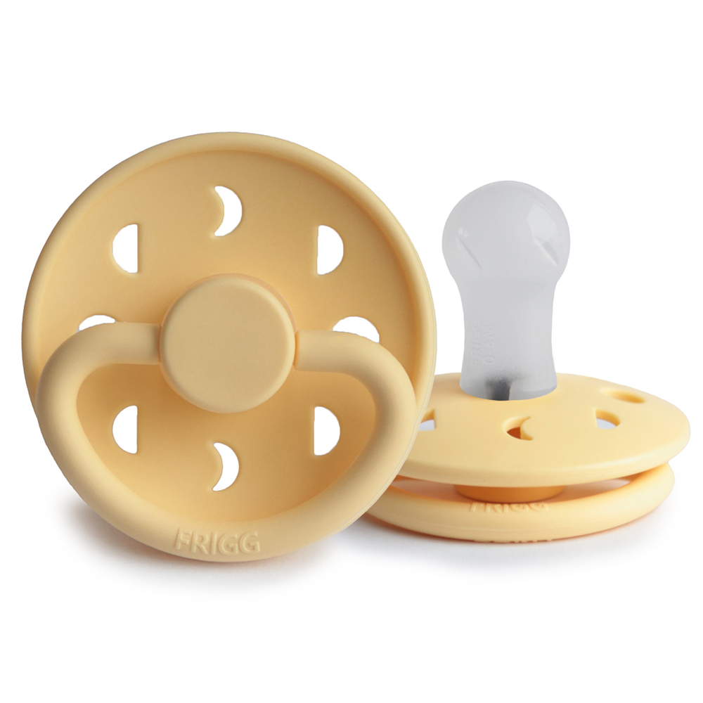 tétine taille 1 jaune silicone