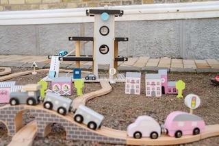 train en bois jouet enfant