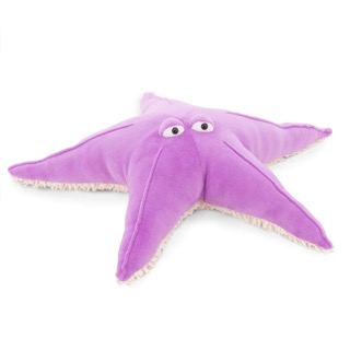 Peluche étoile de mer - violet