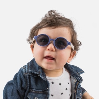 lunettes de soleil bébé bleu elly la fripouille made in Italie