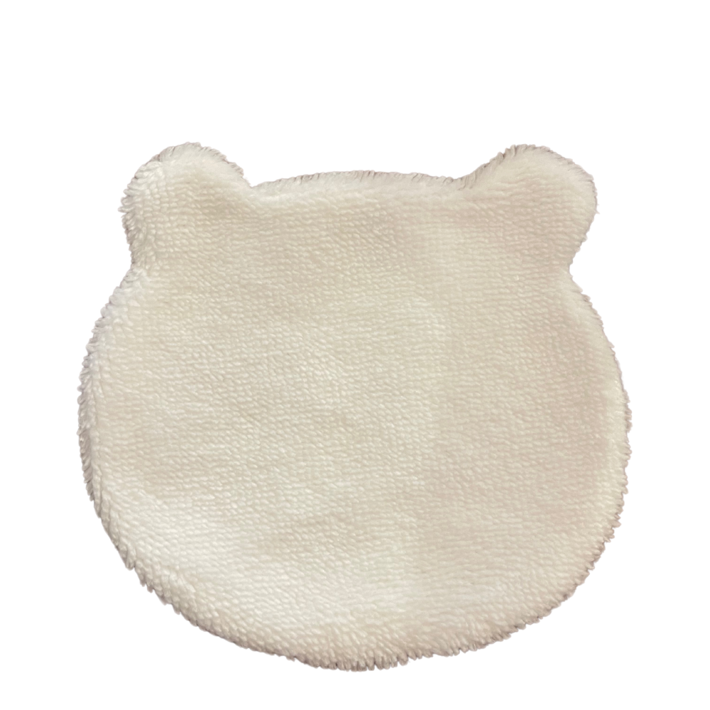 Lingettes réutilisables en coton impression panda fabriquées en france