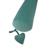 tour de lit boudin 180 cm coeurs bleu/vert Ekokids