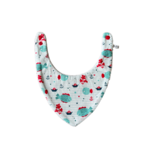 bavoir bandana béBé 100% coton made in france poissons