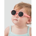lunette de soleil bébé rose elly la fripouille made in italie