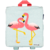 sac maternelle flamant rose