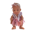 petite poupée 26 cm sexuée robe fleurie rose pâle nines d'onil