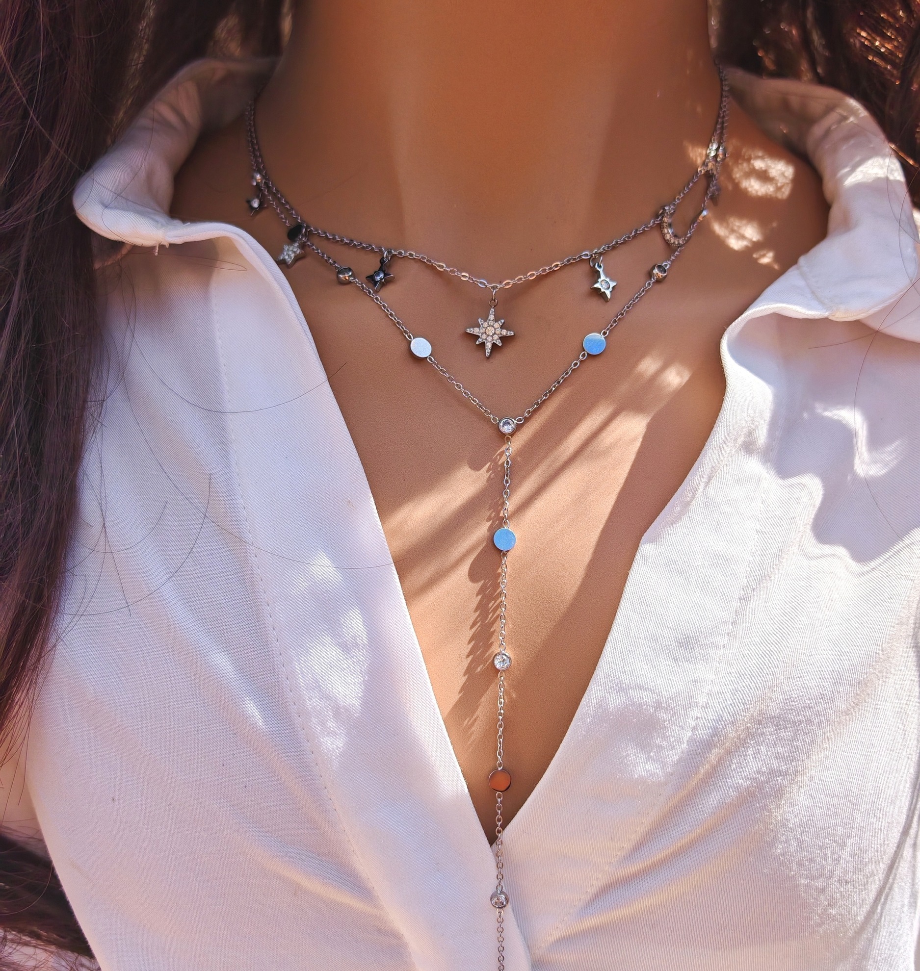 Collier Maille Singapour Plaqué Or – Les Poulettes Bijoux – 2 Mm – Bijou Créateur Accessible - 12