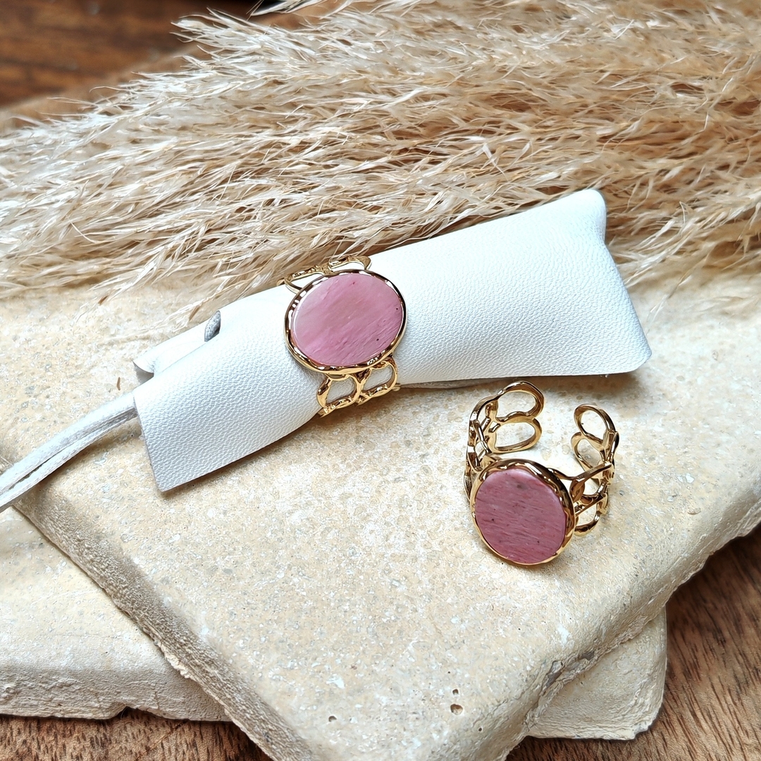 Bague Rhodonite 