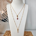 Collier double Chaîne
