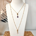 Collier double Chaîne