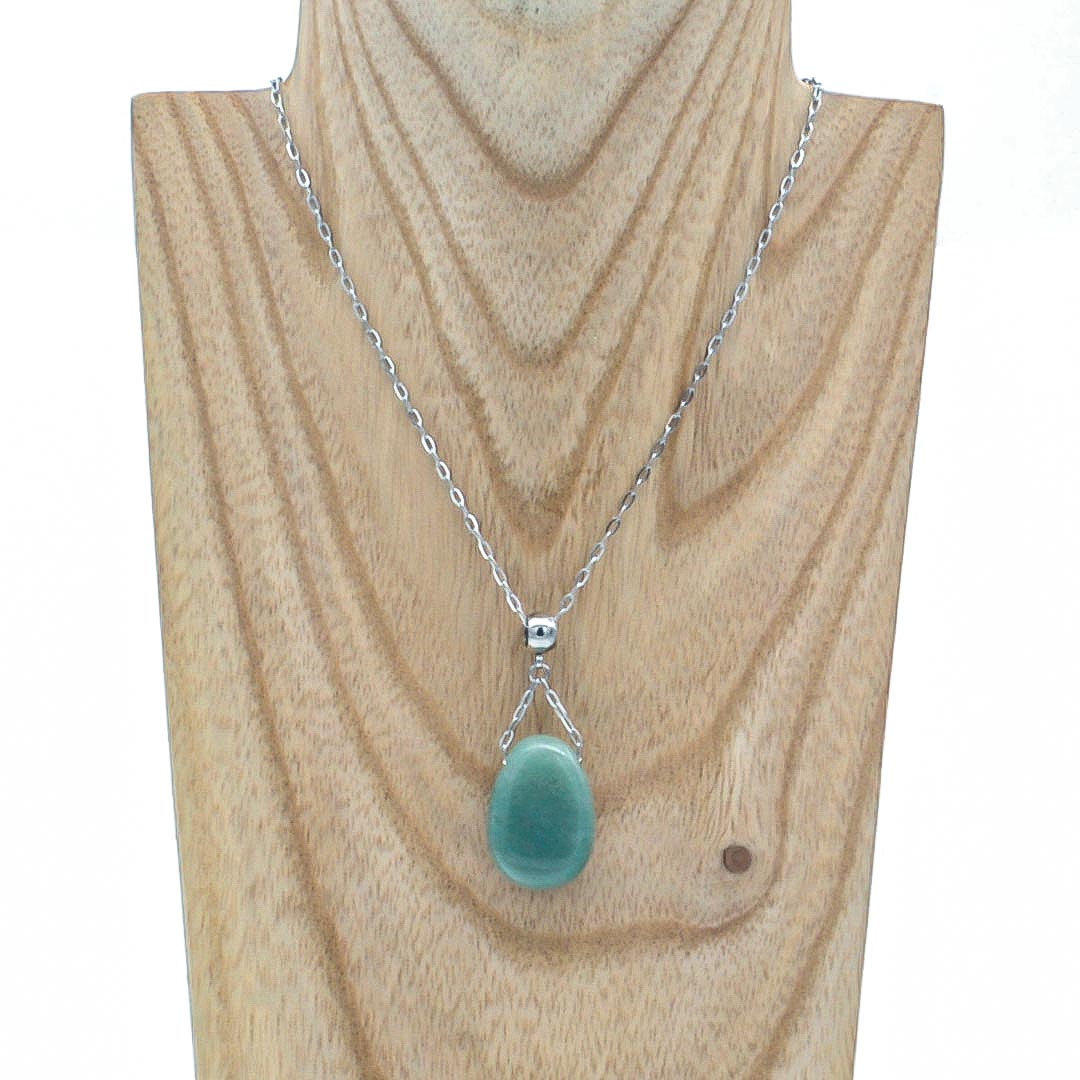 Collier sérénité pendentif aventurine