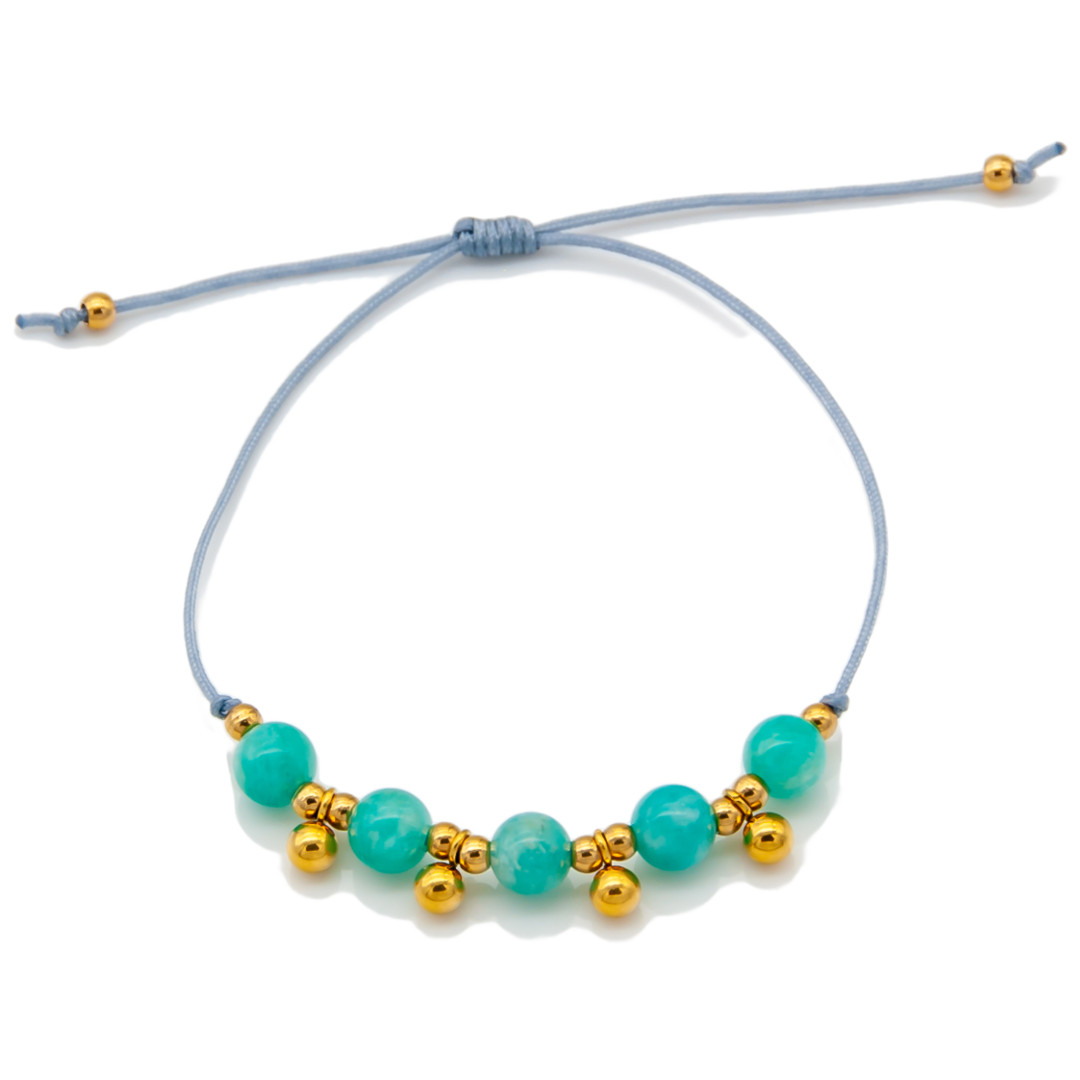 Bracelet pierre naturelle amazonite