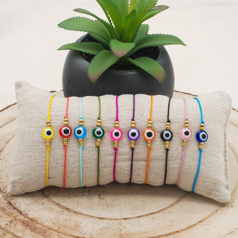 Bracelet Kabbale Cordon Noir – Porte-bonheur Contre Le Mauvais œil – Neuf Avec étiquette