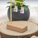 Boucles doreilles bonbon ourson