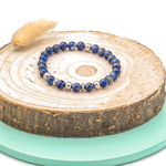 Bracelet femme lapis-lazuli