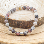 12032023-1310Bracelet homme agate du botswana 2