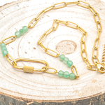 02082023-0926Collier summer mousqueton pierre aventurine 2