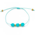 Bracelet cordon colonne amazonite 3