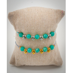 Bracelet cordon amazonite 1