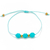 Bracelet cordon colonne amazonite 3