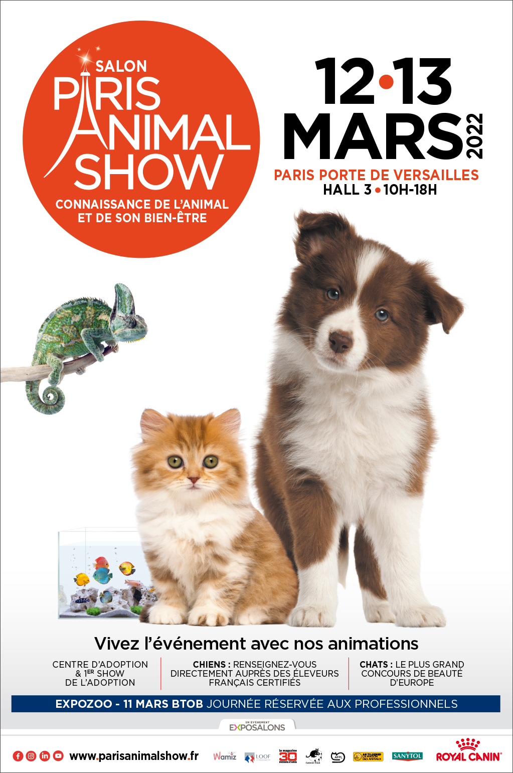 40x60 paris animal show expozoo 2022
