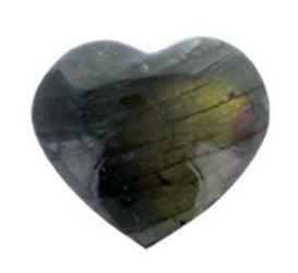 Coeur Labradorite - 5 cm