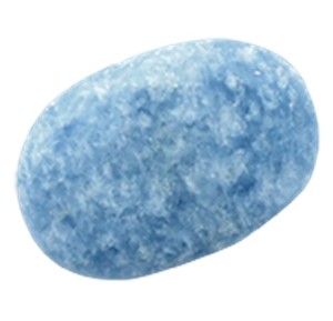 Galet Calcite Bleue - 5 à 7 cm