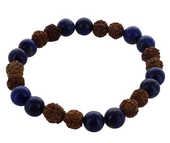 65008-bracelet-homme-lapis-lazuli-et-perle-de-rudraksha