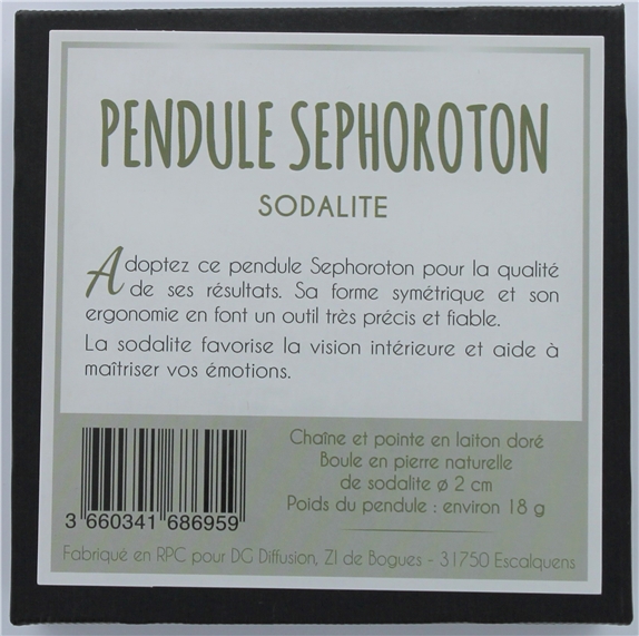 68695-2-Pendule Sephoroton en Sodalite