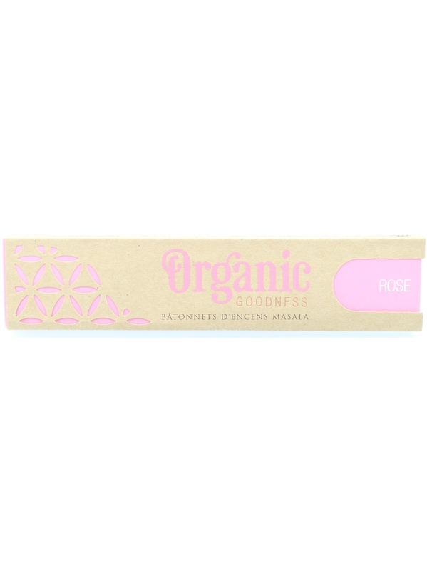 69655.2.Encens Bâton Organic Rose 15 g